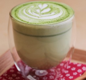 Matcha latte.