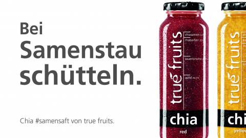 Plakativ: aus der umstrittenen True-Fruits-Kampagne (Foto: True Fruits)