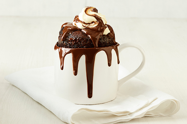 How to make our famous 90-second mile-high Nutella mug cake