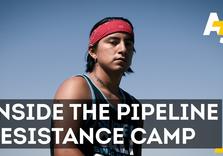 Native American Resistance Camp Fights Oil Pipeline