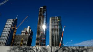 The high-rise construction boom may have further to run, recent figures suggest.