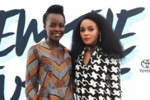 THE TWO-FOR-ONE: Lupita Nyong'o and Janelle Monae are both such babes. They're pictured here at a Fem the Future brunch, ...