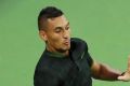 Serving power: Nick Kyrgios hit 27 aces and did not allow opponent Horacio Zeballos a solitary break-point in his ...