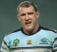 Warrior: Cronulla captain and hard man Paul Gallen.