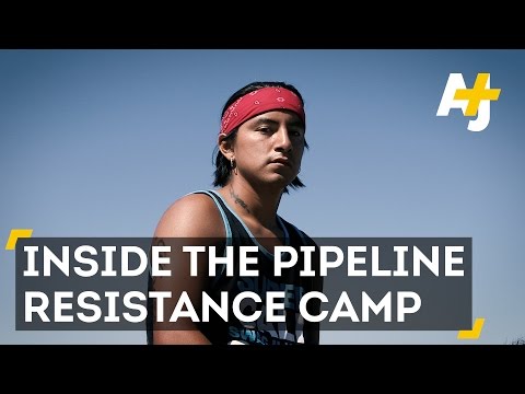 Native American Resistance Camp Fights Oil Pipeline