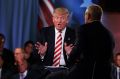 Republican presidential candidate Donald Trump speaks with 'Today' show co-anchor Matt Lauer at the NBC ...