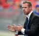 NEWCASTLE, AUSTRALIA - OCTOBER 17:  Scott Miller coach of the Newcastle Jets before the start of the match during the ...