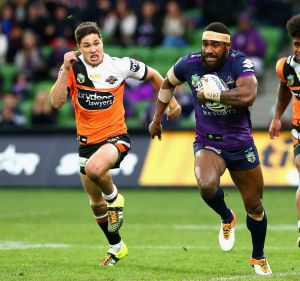 Reality check: Marika Koroibete will need to add some facets to his game if he is to reach Test level.