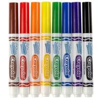 Crayola   8 Ct. Washable Broad Line Markers-Classic