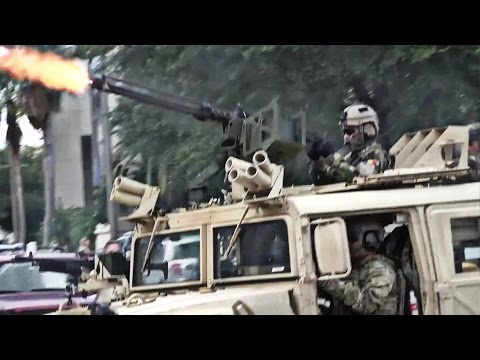 US Special Forces In Action During Heavy Intense International Special Force Hostage Rescue