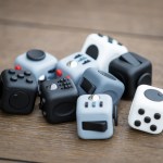 Fidget Cube, A Vinyl Desk Toy With Six Faces of Fidgeting Fun To Keep People's Hands Busy