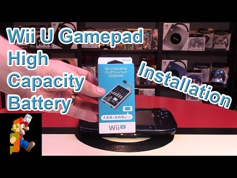 Wii U Gamepad High Capacity Battery Installation | Nintendo Collecting