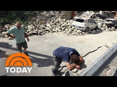 Little Girl Rescued From Italy Earthquake Rubble; Death Toll Rises To 247 | TODAY