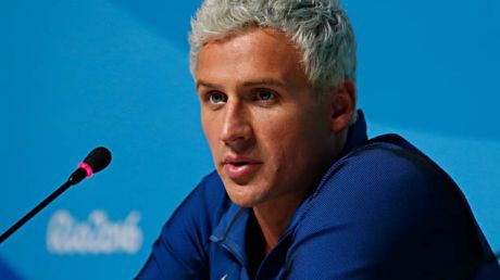 In hot water: Ryan Lochte.