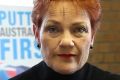 One Nation leader Pauline Hanson controls three senators in the new Parliament including Mr Roberts.