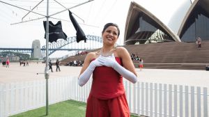 Singer Stacey Alleaume will perform in the silent opera <i>Sydney Opera House – The Opera (The Eighth Wonder)</i>.