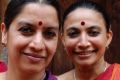 Ensemble members Surpupa Sen (middle), Bijayani Satpathy (right) and Pavithra Reddy (left).