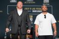 The 'big' event: 'Aussie-Kiwi' Mark Hunt will be up against WWE legend and former UFC heavyweight champion Brock Lesnar.
