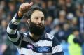 Loves the wet: Jimmy Bartel has been dominating in these conditions for more than a decade.