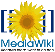 MediaWiki-ohjelmiston logo.