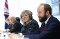 British Prime Minister Theresa May during their bilateral meeting on the sidelines of the G-20 economic summit in China.