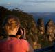 The Three Sisters at Katoomba. 1st January 2015 Photo: Wolter Peeters The Sydney Morning Herald