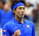 Fond of an upset victory: Kei Nishikori.