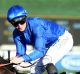 27082016. Sydney Races. Jockey James McDonald rides Astern to win race 7, The MTA Run ToThe Rose, during Sydney Racing ...