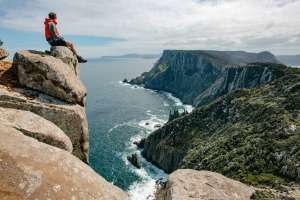 Three Capes Track at Cape Pillar and the Blade.