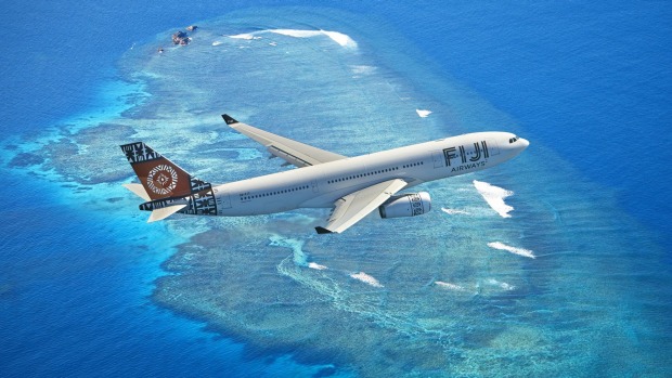 Fiji Airways Airbus 330-200 tra17flighttest