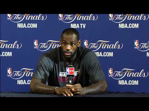 LeBron James NBA Finals Press Conference: 2007 vs 2013