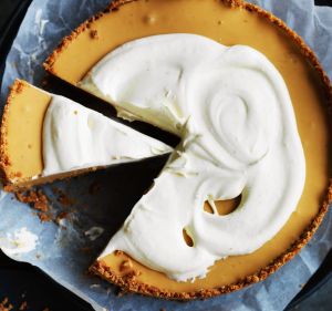 Whisky caramel pie recipe.