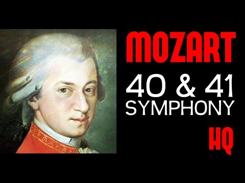 Wolfgang Amadeus Mozart - Symphony 40 & 41(1 Hour Classical Music) [Full Recording HQ]