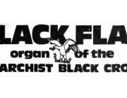 Black Flag organ of the Anarchist Black Cross magazine logo from the 1980s