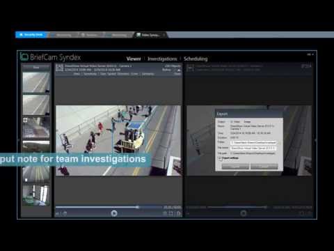 BriefCam Syndex embedded within Genetec