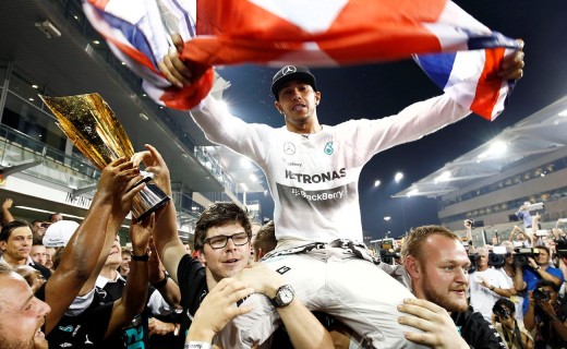 2014 Abu Dhabi F1 GP: Hamilton And Mercedes Take Championship Victory