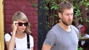 Taylor Swift and Calvin Harris in happier times.