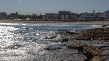 SYDNEY, AUSTRALIA - SEPTEMBER 05: Ben Buckler's, north Bondi: enjoying the early spring sun after work on September 5, ...