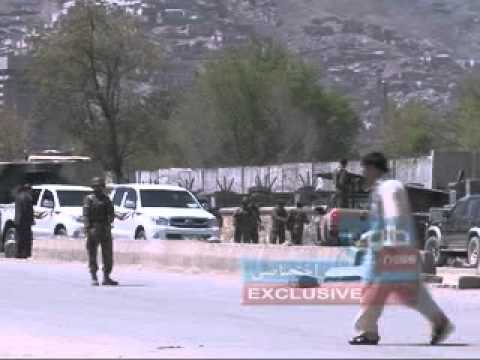 Suicide Bomber Attack Afghan Ministry of Defence in Kabul-18-04-2011