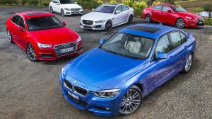 Mid-size luxury comparison test: Audi A4, Mercedes-Benz C-Class, Lexus IS, BMW 3-Series, Jaguar XE