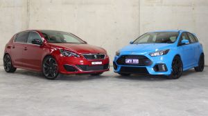 Head-to-head: Peugeot 308 GTi 270 v Ford Focus RS.