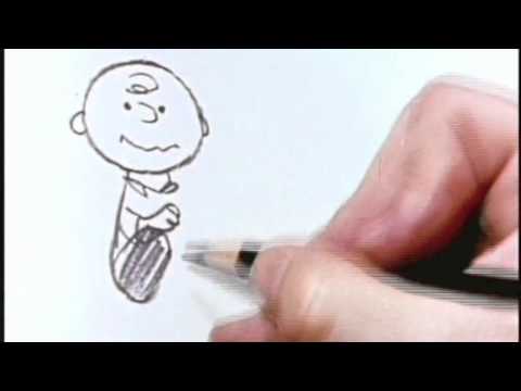 Charles "Sparky" Schulz  Draws Charlie Brown (Official Video)