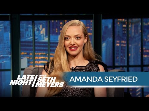 Amanda Seyfried Does Not Want to Be in Superhero Movies - Late Night with Seth Meyers