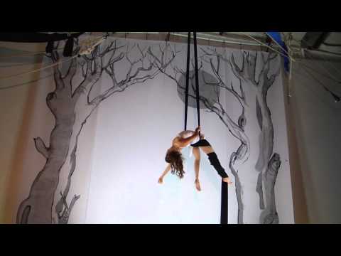 Halloween Showcase - Ghost on Aerial Silks