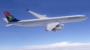 An Airbus A340-600, which like the Airbus A340-300, flies the Johannesburg-Perth route.