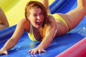 Energy to burn: Teens and tweens rate resorts on the number and gradient of waterslides.