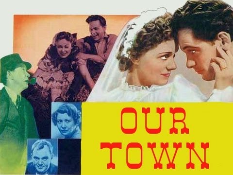 OUR TOWN (1940) William Holden - Martha Scott