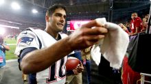 New England Patriots quarterback Jimmy Garoppolo.