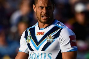 Jarryd Hayne signed with the Gold Coast Titans last month.