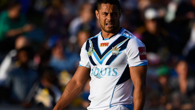 Jarryd Hayne signed with the Gold Coast Titans last month.